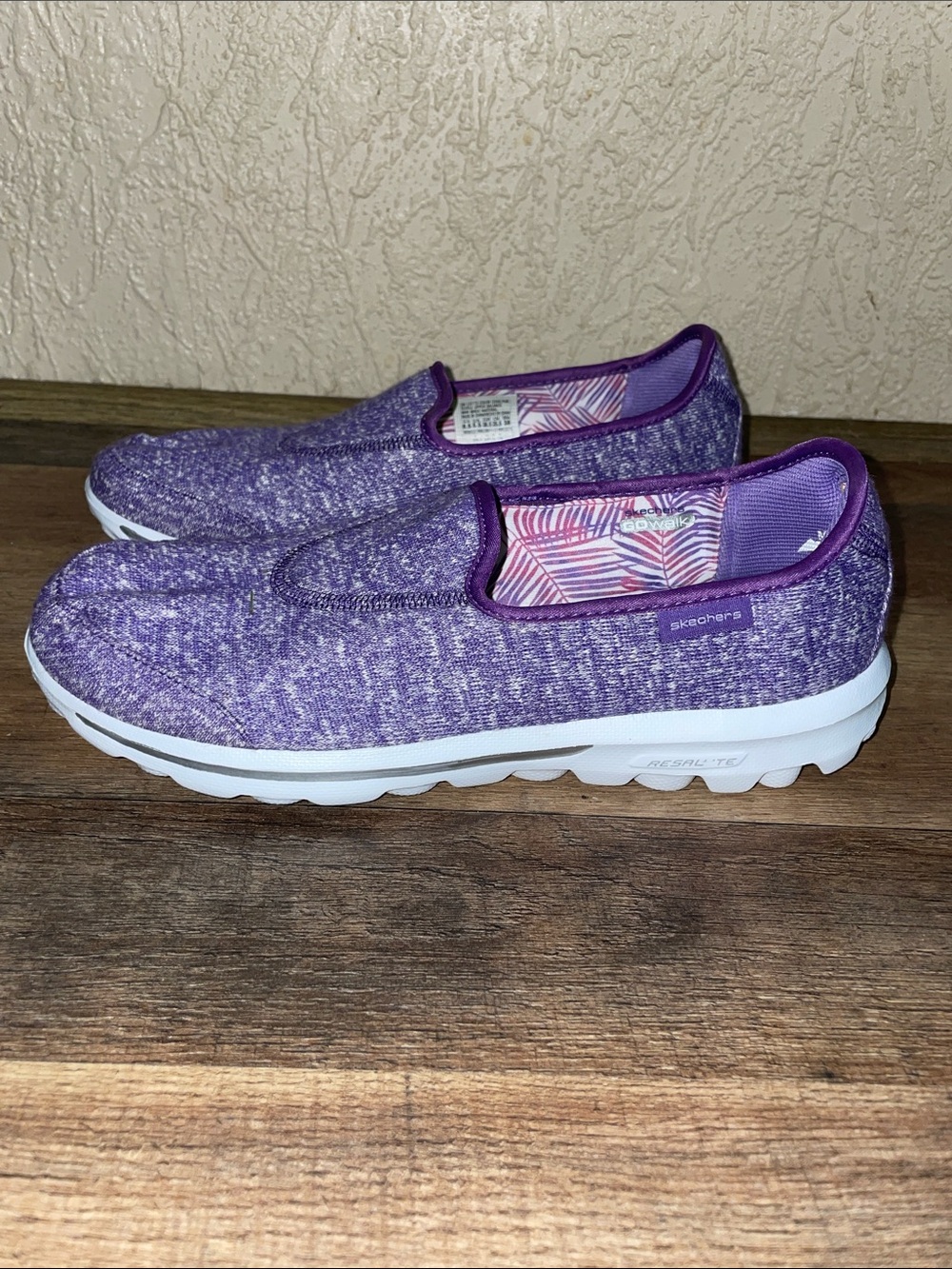Skechers Go Walk Shoes in Purple